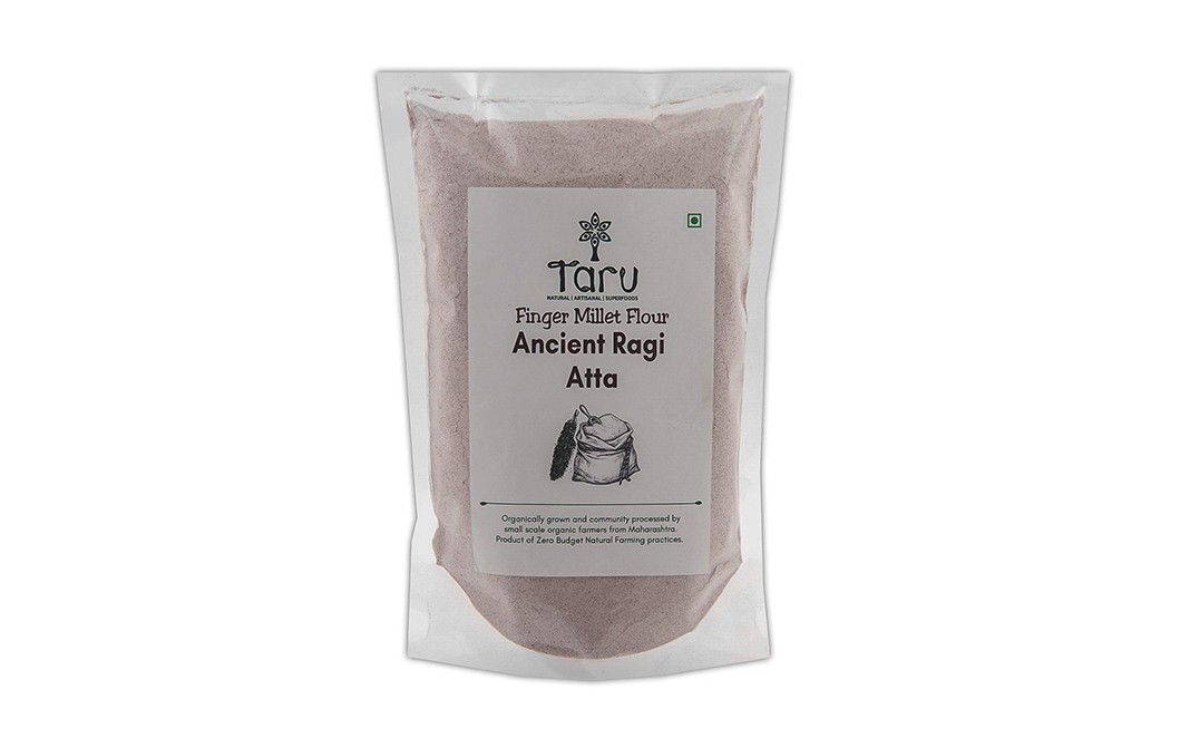 Taru Finger Millet Flour Ancient Ragi Atta   Pack  500 grams
